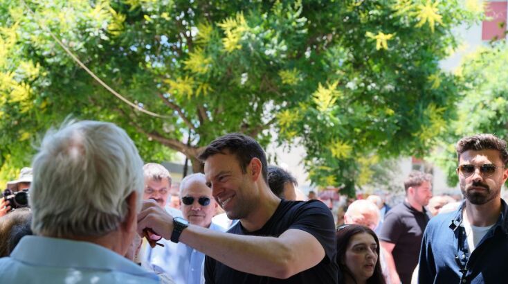 Η περιοδεία του προέδρου του ΣΥΡΙΖΑ στην Καλαμάτα