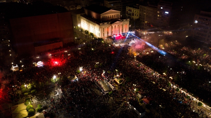 Ολυμπιακός: Τι έγινε στον Πειραιά όταν μπήκε γκολ