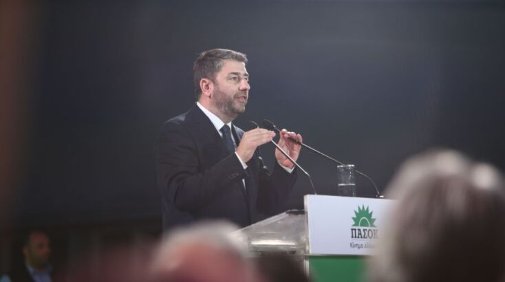 Η ομιλία του προέδρου του ΠΑΣΟΚ στη Θεσσαλονίκη © ΒΑΣΙΛΗΣ ΒΕΡΒΕΡΙΔΗΣ/ΜΟΤΙΟΝΤΕΑΜ
