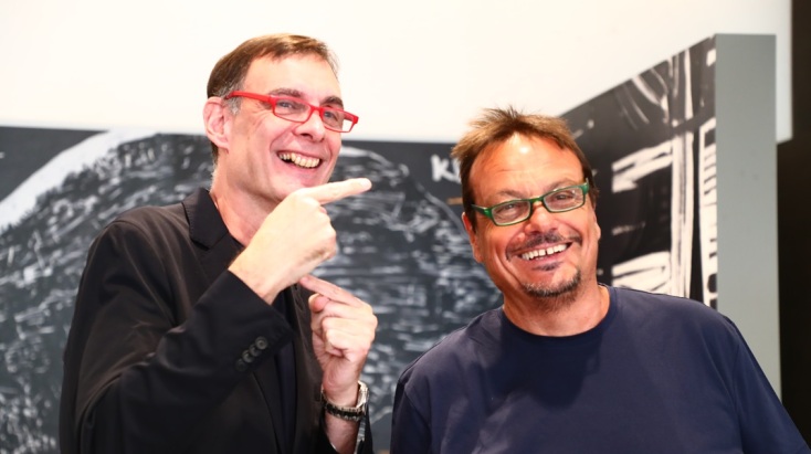 Έκλεψαν την παράσταση οι προπονητές των δύο «αιωνίων», πριν από την έναρξη της συνέντευξης Τύπου