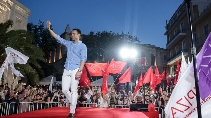 Η ομιλία του προέδρου του ΣΥΡΙΖΑ, Στέφανου Κασσελάκη στην Κρήτη