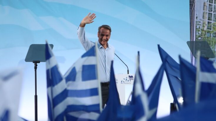 Ο Κυριάκος Μητσοτάκης στη Θεσσαλονίκη 