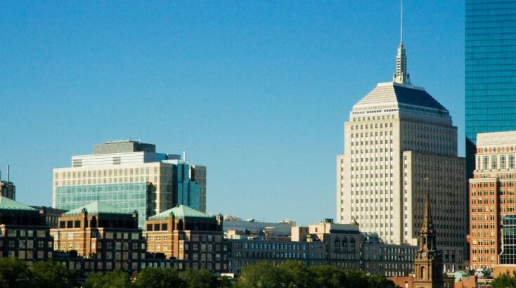 Άποψη της Βοστώνης των ΗΠΑ 