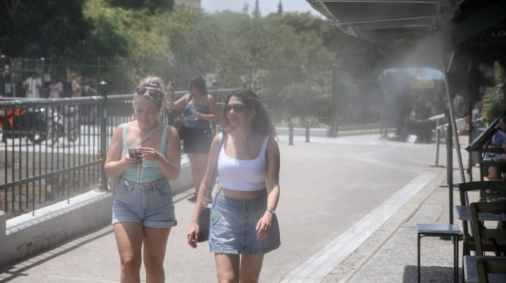 Έσπασε τα κοντέρ ο καύσωνας στην Αττική 