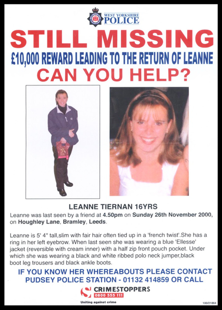 Ανακοίνωση εξαφάνισης την Λιάν Τίρναν από την αστυνομία