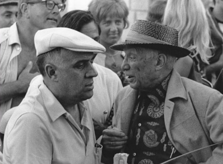 Ευγένιο Αρίας, Πάμπλο Πικάσο