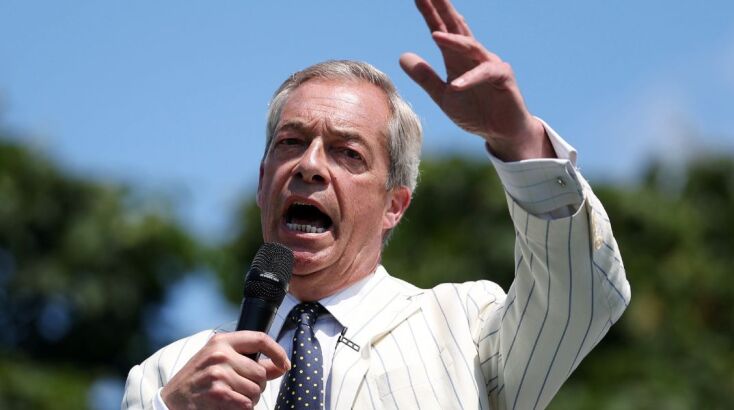 O ακροδεξιός λαϊκιστής Νάιτζελ Φάρατζ