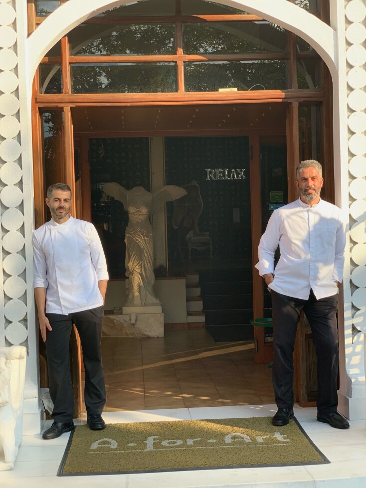 Κυριάκος Τερλελές και Γιάννης Μαρινόπουλος