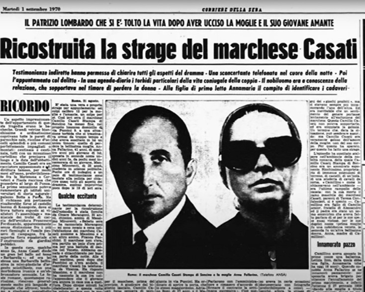 Ο Καμίλο Κασάτι Στάμπα και η Άννα Φαλαρίνο