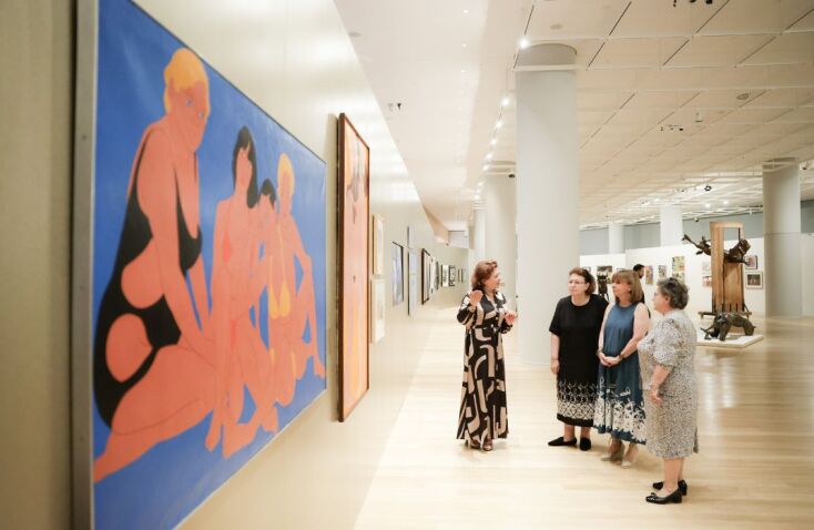 Κατερίνα Σακελλαροπούλου: Εγκαινίασε την έκθεση «Δημοκρατία» – 50 χρόνια από τη Μεταπολίτευση