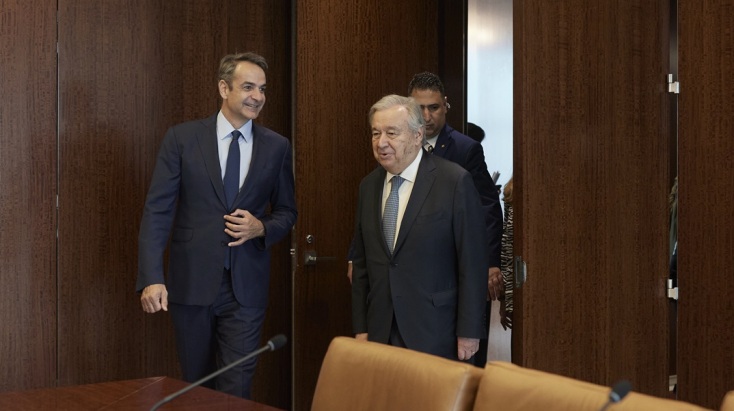 Μητσοτάκης προς Γκουτέρες: Να αξιοποιηθεί κάθε δυνατότητα για λύση του Κυπριακού 
