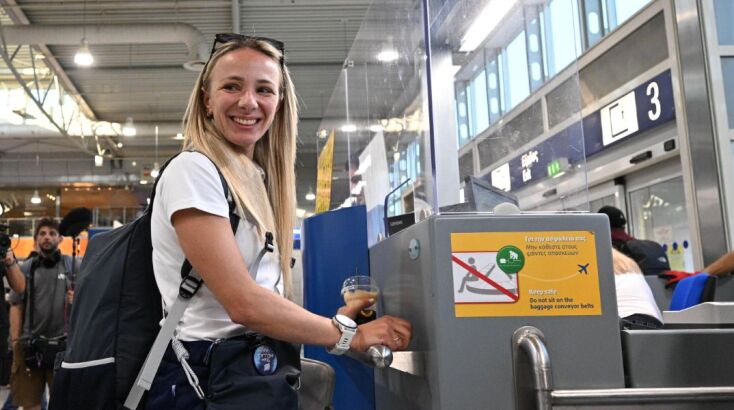 Πετάει για Παρίσι η ελληνική αποστολή 