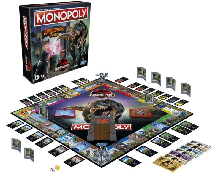Hasbro Επιτραπέζιο Monopoly Jurassic Park