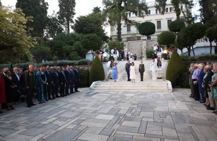 Δεξίωση στο Προεδρικό Μέγαρο για την 50ή επέτειο Αποκατάστασης της Δημοκρατίας (Φωτογραφίες)