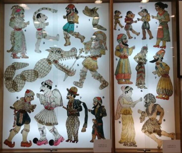 Δερμάτινες φιγούρες Ε. Σπαθάρη (1935-1980)