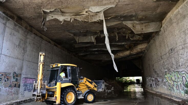 Ευρείας κλίμακας επιχείρηση καθαρισμού όλων των πλακοσκεπών τμημάτων του Κηφισού ποταμού