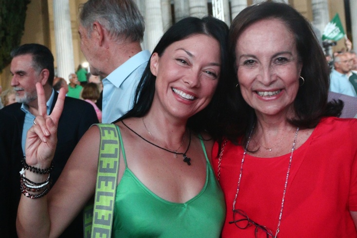 Νάντια Γιαννακοπούλου και Άννα Διαμαντοπούλου