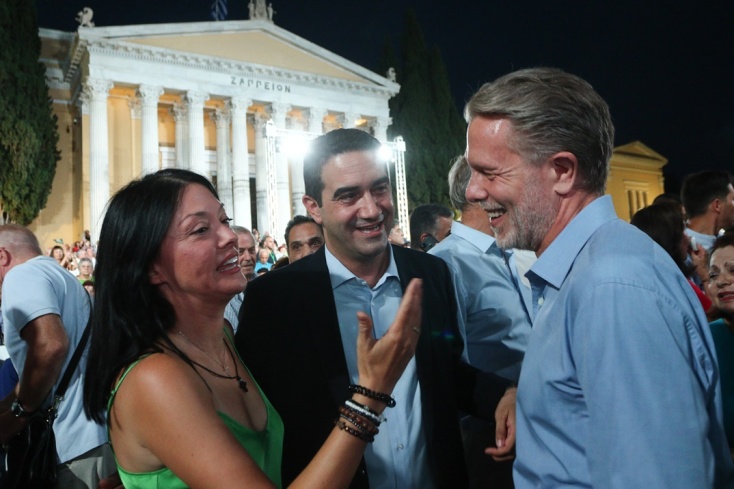 Νάντια Γιαννακοπούλου, Μιχάλης Κατρίνης, Παύλος Γερουλάνος