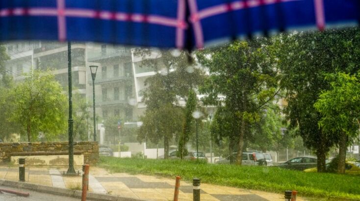 Η κακοκαιρία Atena «χτύπησε» την Αττική