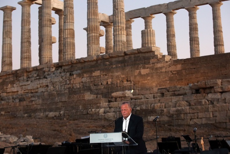 Κυριάκος Μητσοτάκης από το Ναό του Ποσειδώνα: «Οι κολώνες του χθες ας γίνουν τα θεμέλια του αύριο»