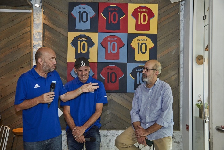 H «μπάλα της αλληλεγγύης» και η Εθνική Αστέγων ενόψει του Παγκόσμιου Κυπέλλου στη Σεούλ