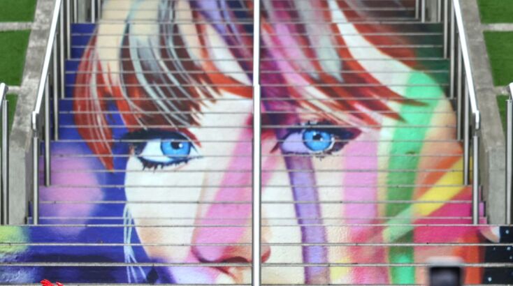 Mural της Τέιλορ Σουίφτ στο Λονδίνο