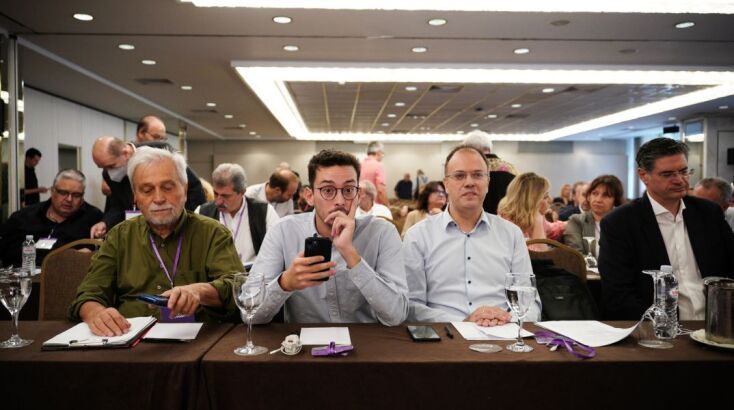 Χατζησωκράτης, Καλπάκης, Θεοχαρόπουλος στην Κεντρική Επιτροπή του ΣΥΡΙΖΑ