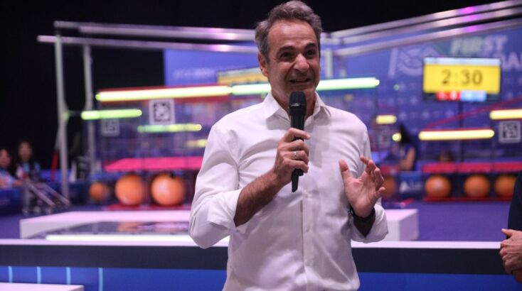 Επίσκεψη Μητσοτάκη στον διεθνή διαγωνισμό ρομποτικής, First Global Challenge 2024 