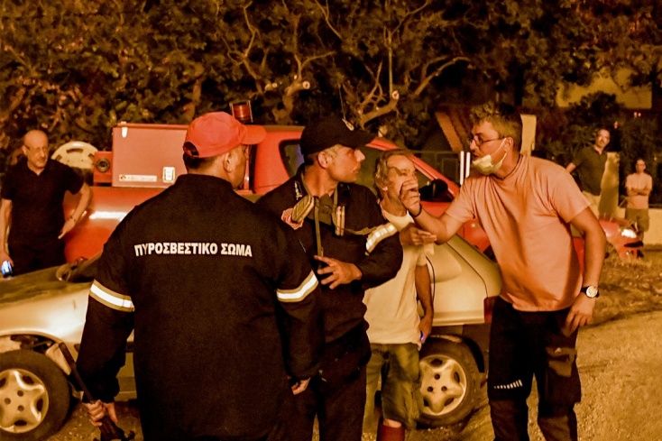 Συντονισμός από τις πυροσβεστικές αρχές