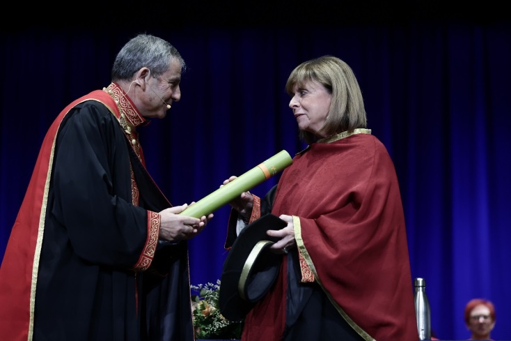 Η Πρόεδρος της Δημοκρατίας, Κατερίνα Σακελλαροπούλου 