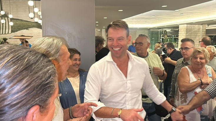 ο Στέφανος Κασσελάκης