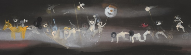 Κωνσταντίνος Κακανιάς, «Frieze», από την αναδρομική του έκθεση στον Χώρο Τέχνης Ρεβέκκα Καμχή