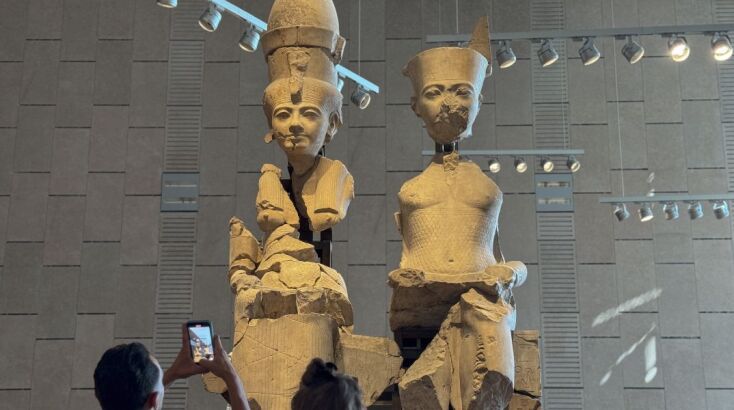 Μια ματιά μέσα στο νέο «φαραωνικό» αρχαιολογικό μουσείο της Αιγύπτου