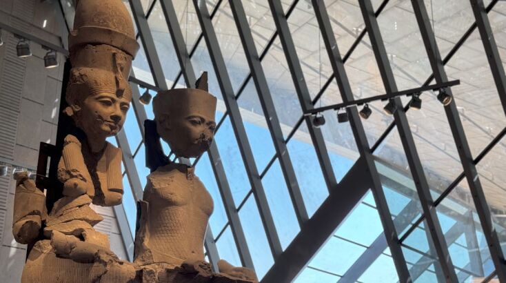 Μια ματιά μέσα στο νέο «φαραωνικό» αρχαιολογικό μουσείο της Αιγύπτου