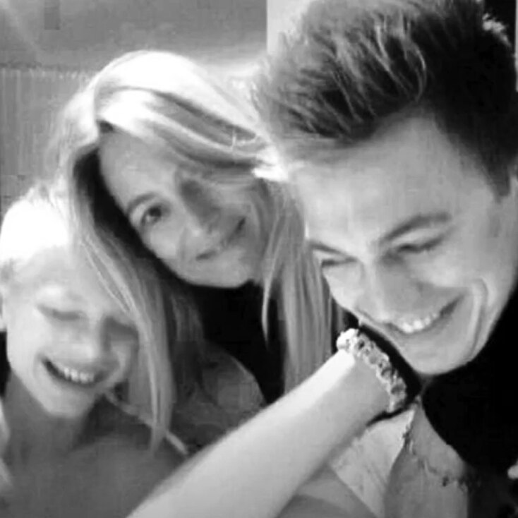 Η Κάρλα Σάουερ-Φραϊμπουργκχάους και οι δυο γιοι της