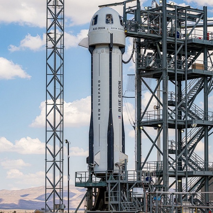  αποστολή New Shepard της Blue Origin