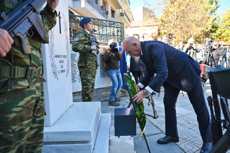 Δένδιας: «Πιστεύω στην Πατρίδα, τη θρησκεία και τη γλώσσα μας - Είναι ταυτοτικά μας στοιχεία»