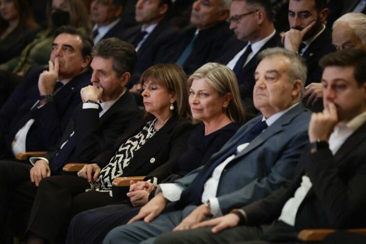 H K. Σακελλαροπούλου στην παρουσίαση του βιβλίου για την Εριέττα Μόλχο