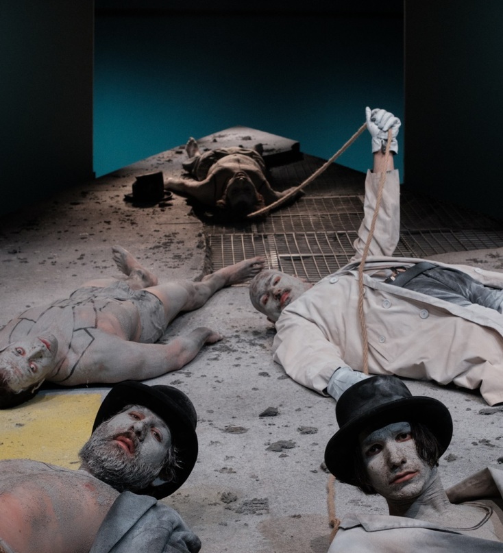 Περιμένοντας τον Γκοντό στο Θέατρο Πόρτα, σε σκηνοθεσία Θωμά Μοσχόπουλου