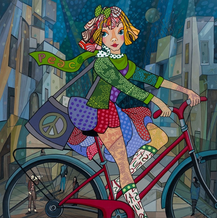 Η Νατάσα Γκάνα και ο Ανδρέας Ψαράκος ζωγραφίζουν τη χαρά της ζωής