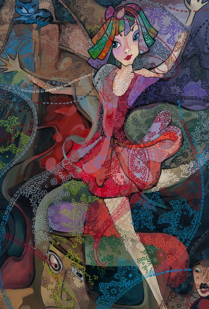 Η Νατάσα Γκάνα και ο Ανδρέας Ψαράκος ζωγραφίζουν τη χαρά της ζωής