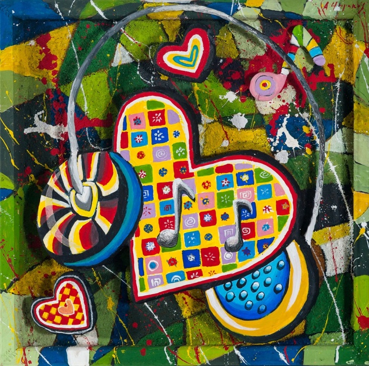 Η Νατάσα Γκάνα και ο Ανδρέας Ψαράκος ζωγραφίζουν τη χαρά της ζωής