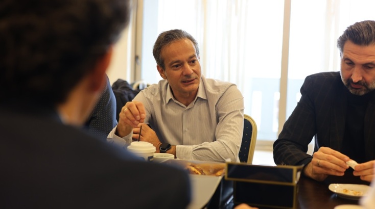 Ο πρόεδρος του Εμπορικού Συλλόγου Αθηνών Σταύρος Καφούνης