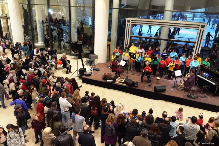 Χριστουγεννιάτικες εκδηλώσεις στο Foyer των Μουσών στο Μέγαρο