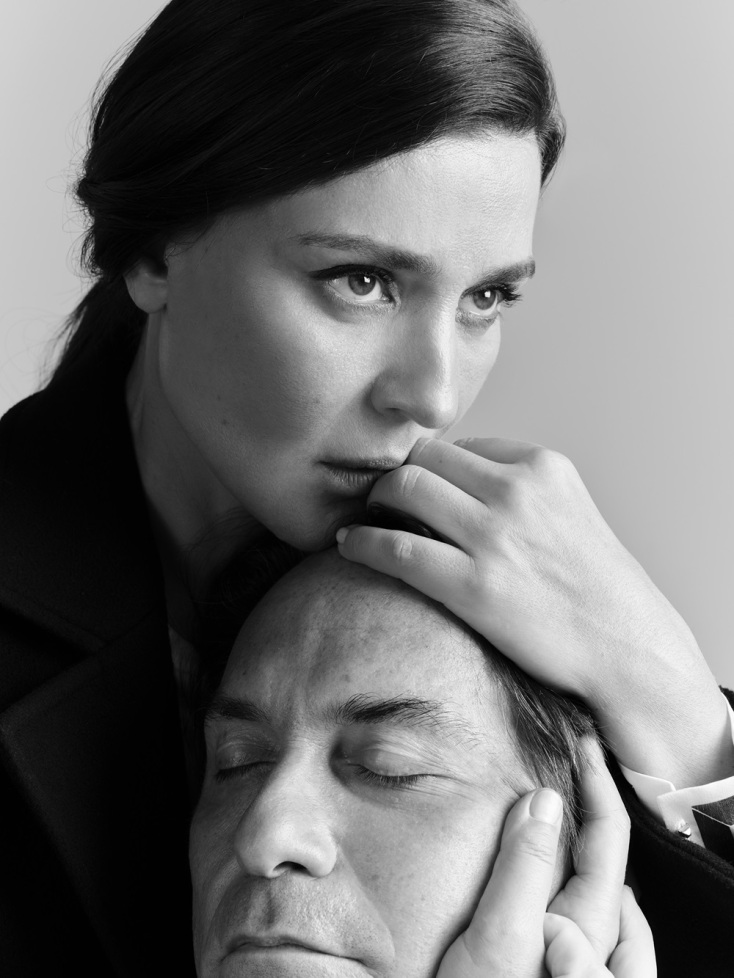 Η Μαρία Ναυπλιώτου και ο Γιώργος Αλεξανδρής στην παράσταση «Το Ακρωτήρι», στο θέατρο Ιλίσια