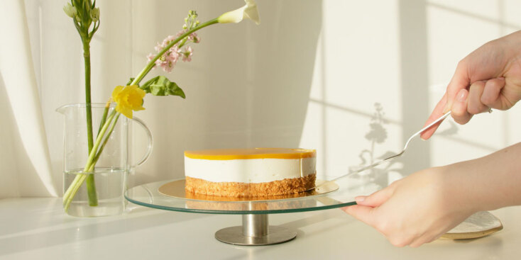 Cheesecake με γεύση μελομακάρονο