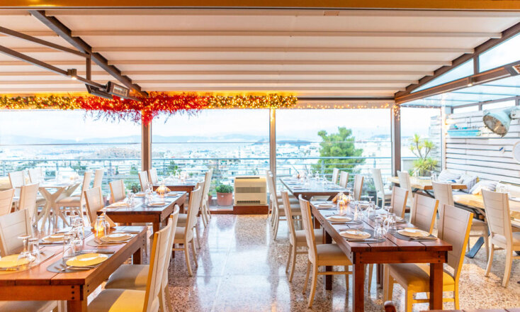 Μπαλκόνι στις Κυκλάδες