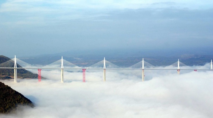 Το θαύμα της μηχανικής, η γέφυρα Millau στη νότια Γαλλία 