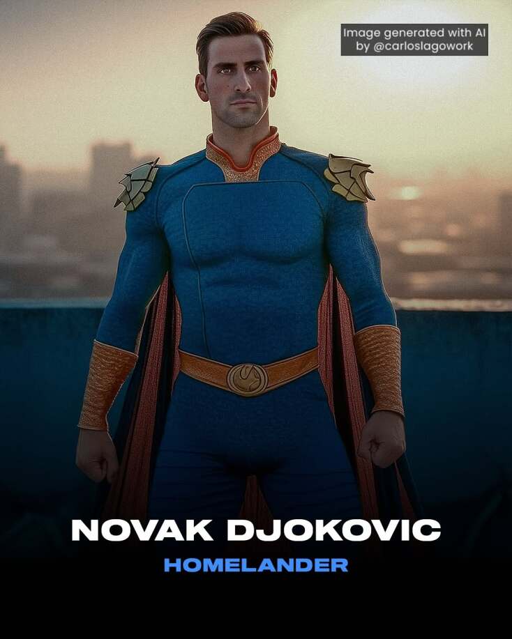 Ο Στέφανος Τσιτσιπάς ως Captain America μέσω AI 