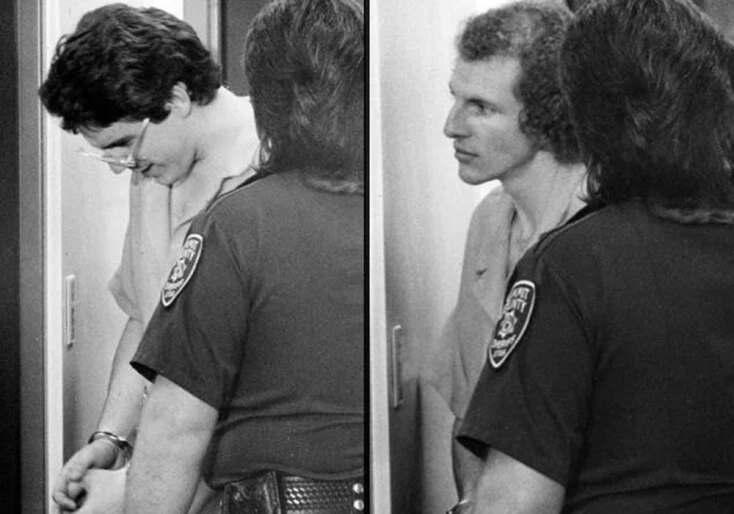 Η προσαγωγή του Έντουαρντ Ντέλι, 21 ετών και του Φον Λέστερ Τέιλορ, 25 ετών